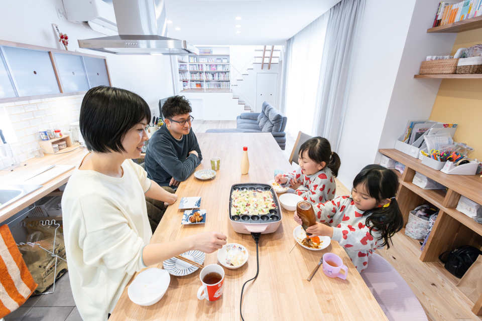 やりたいことを形にしてくれる。家族みんなで楽しむ家づくり